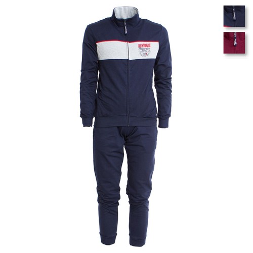 Pigiama tuta uomo zip - uomo, intera
