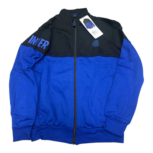 Felpa full zip garzata - felpa,
